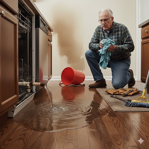 אינסטלטור מתקן נזילה